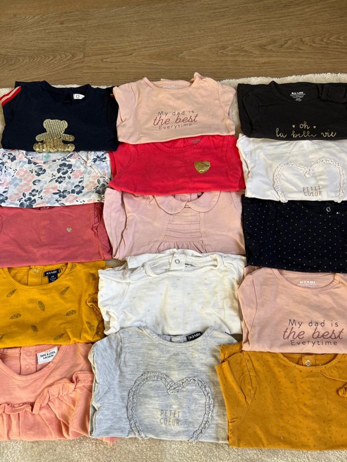 Lot 22 T-shirts manches longues - photo numéro 3