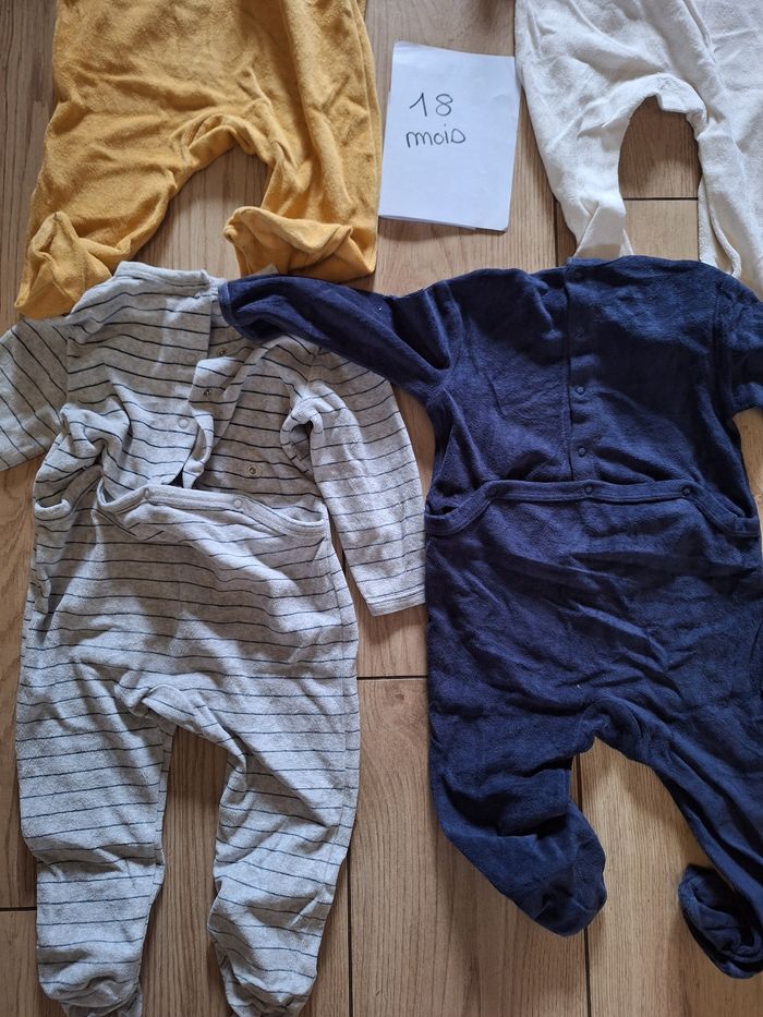 Lot pyjamas 18 mois garçon - photo numéro 6