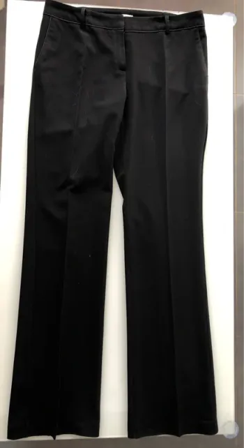 Pantalon tailleur noir