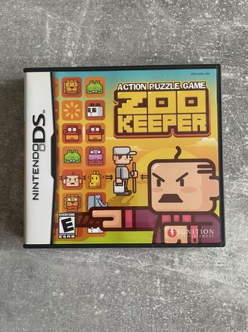 Jeu pour Nintendo DS Action puzzle game zoo keeper en anglais.