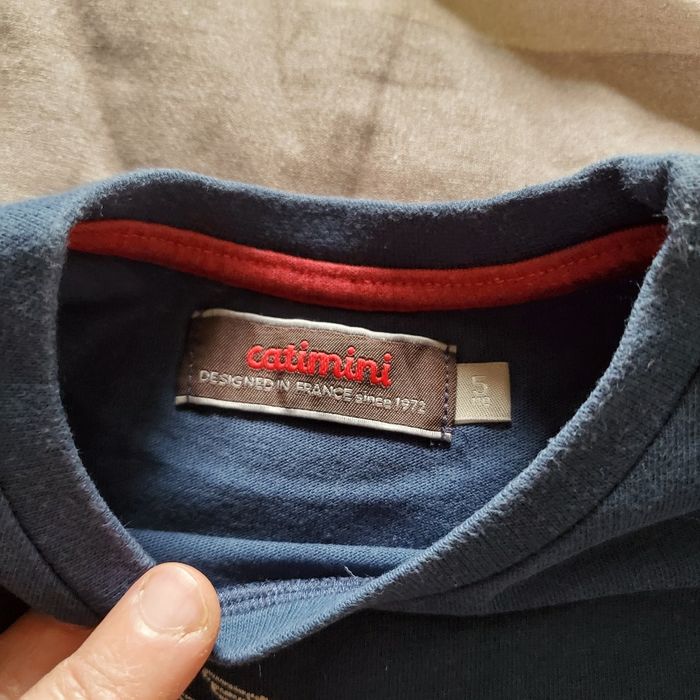 t-shirt Mlongue catimini 5ans (7e) - photo numéro 3