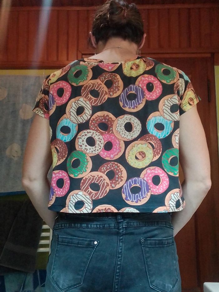 T-shirt femme court Donuts Jennyfer - photo numéro 6