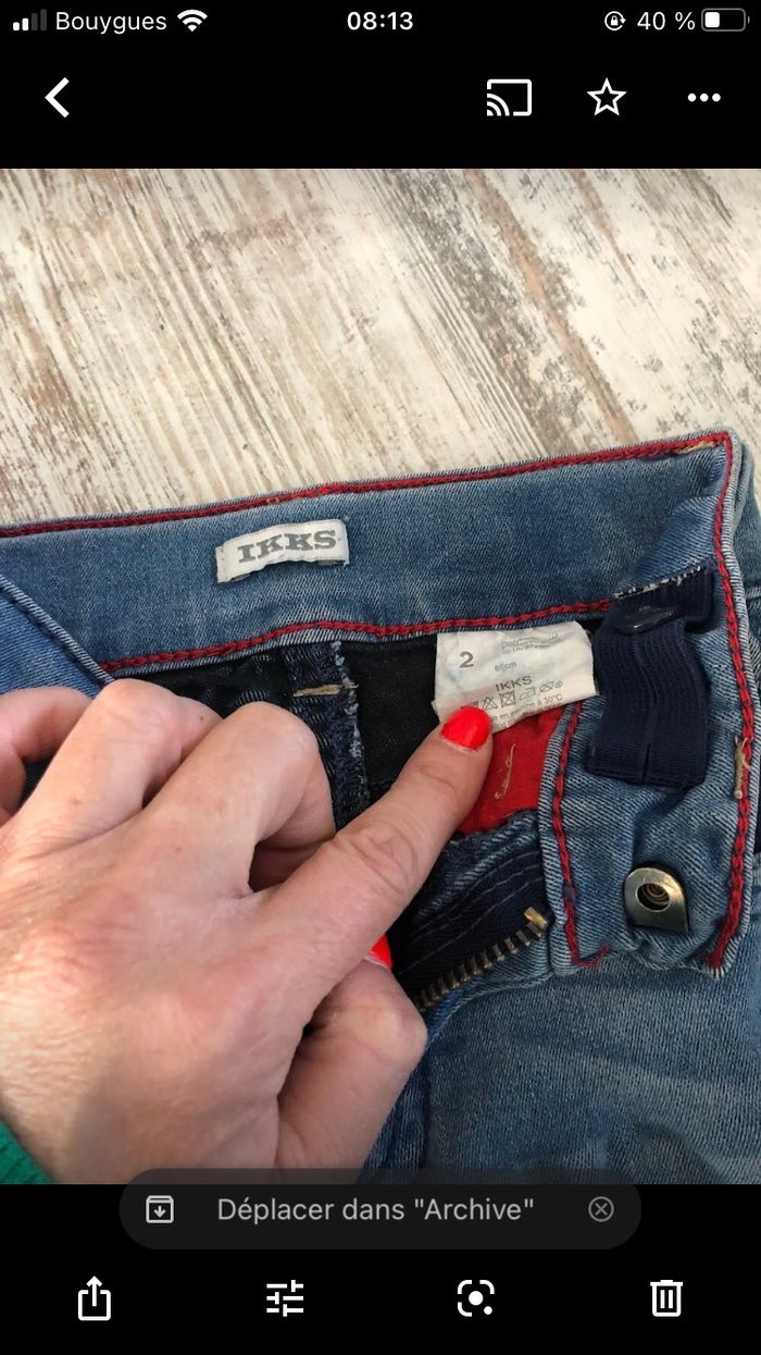 Jean’s souple ikks