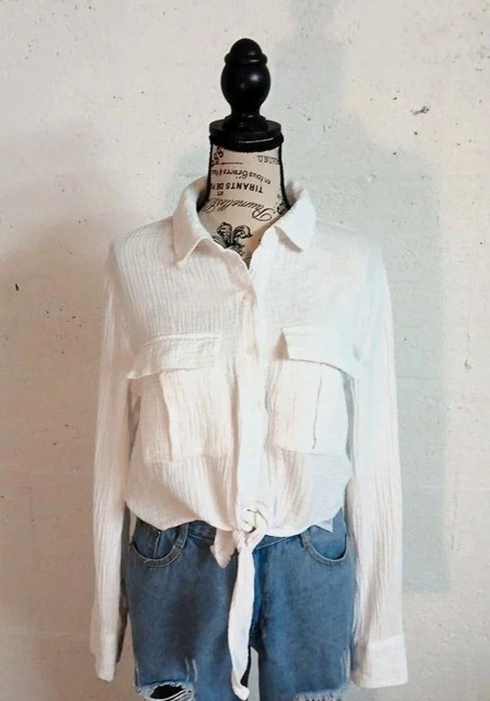 Chemise blanche bon état S FB Sister - photo numéro 7