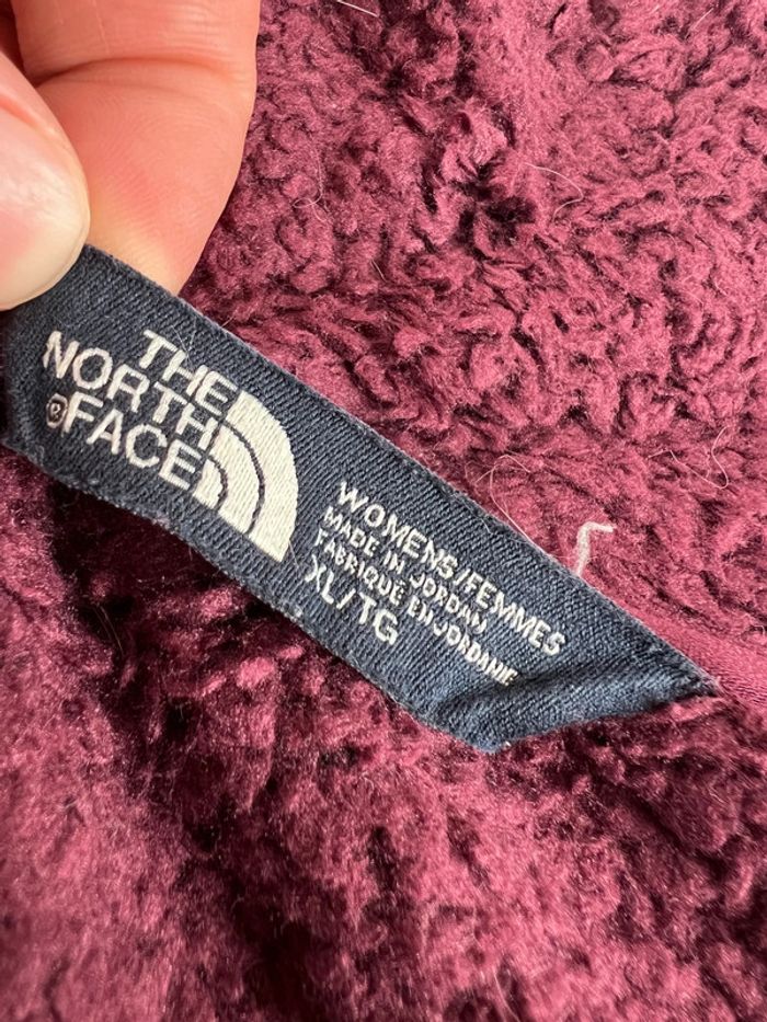The North Face Veste polaire bordeaux femme – Taille XL - photo numéro 7