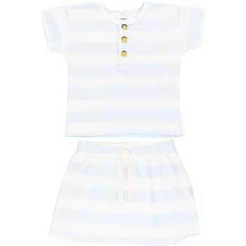 Ensemble T-shirt à manches courtes + Short 3 mois Petit Bateau