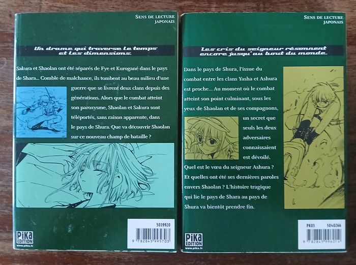 Tsubasa Chronicle Reservoir Tomes 1 a 10 Clamp Français 🇨🇵 - photo numéro 11