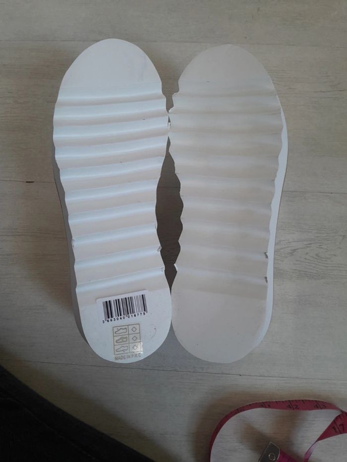 Basket doré plate-forme neuve  Coco Perla petit 39 - photo numéro 9