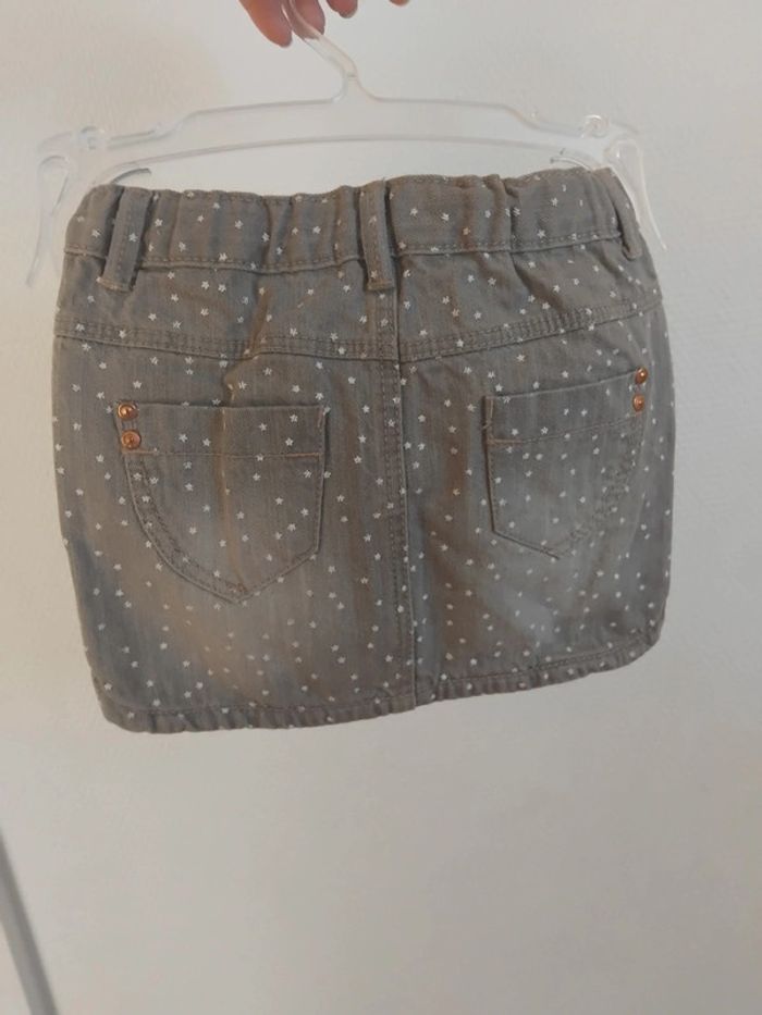 Jupe en jean fille 24 mois (2ans) - photo numéro 3
