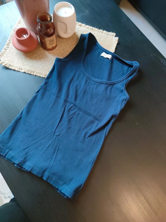 Débardeur bleu marine