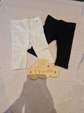 2 Leggings 6m