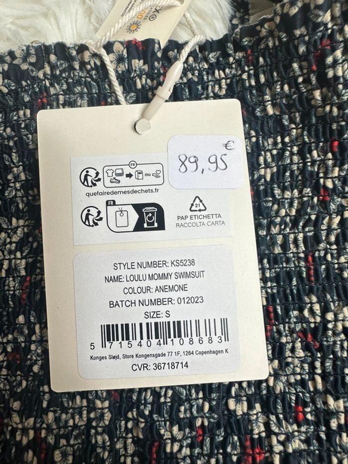 Maillot de bain une pièce Konges Slojd taille S - photo numéro 5