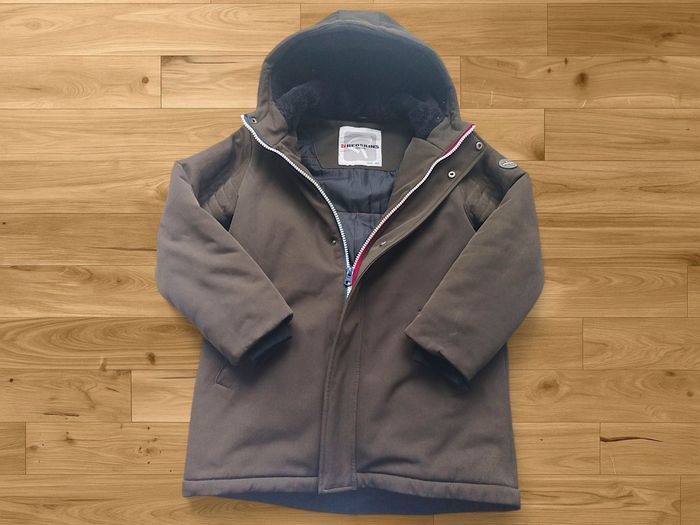 Parkas doudoune polaire manteau imperméable Redskins vert kaki taille 14ans