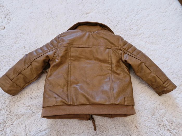 Veste simili cuir bébé garçon - photo numéro 2