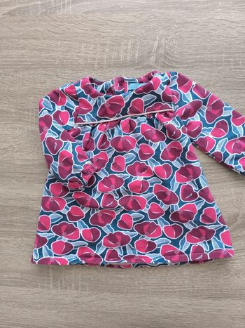 Robe obaïbi 6 mois fleurie