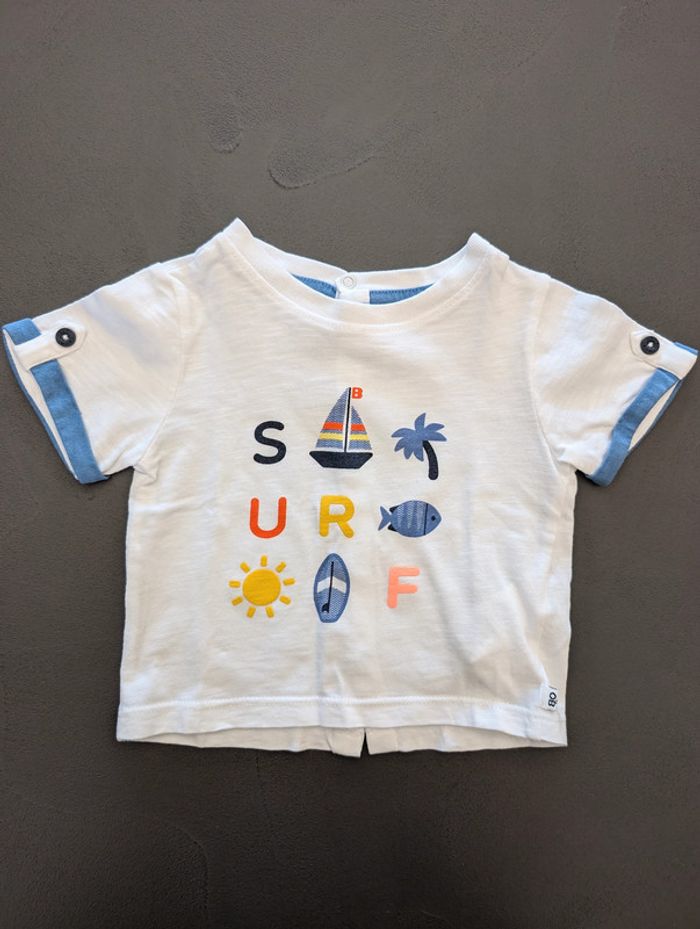 Lot de 3 t-shirt Okaïdi - Taille : 3 mois - photo numéro 8