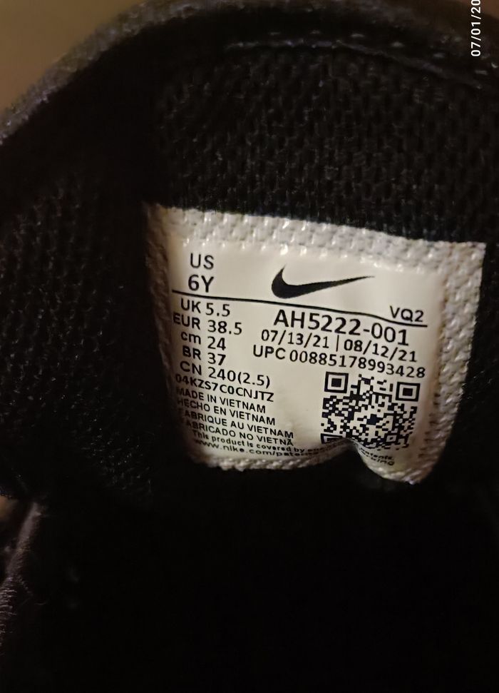 Baskets garçon pointure 38,5 - photo numéro 5