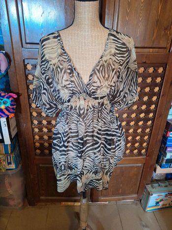 Blouse tunique transparente M/L %