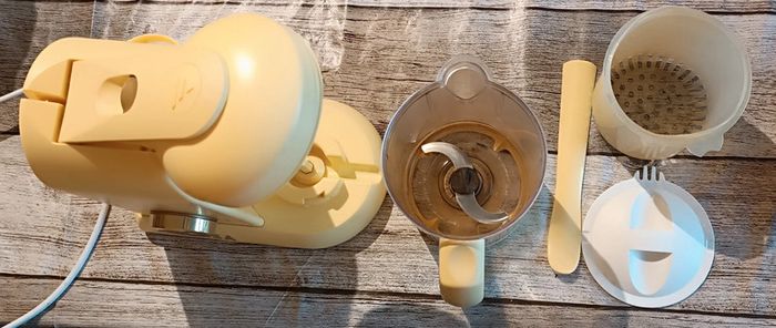 Mixeur cuiseur babycook solo Béaba jaune - photo numéro 4