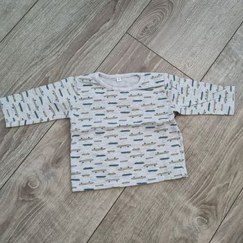 Tee-shirt manches longues, 3 mois