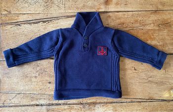 Pull col marin