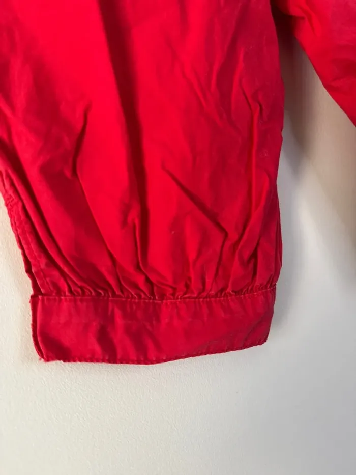 👖pantalon catimini  rouge - bébé fille - 6 mois - 67 cm- bon état - 100% coton - photo numéro 8