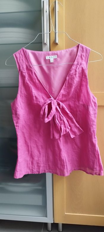 Débardeur pour femme marque 123 vieux rose
