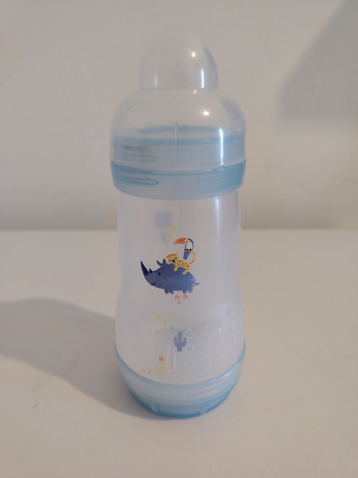 Lot de 3 biberons sans tétines 260 ml anti colique MAM - photo numéro 7