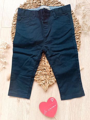 Pantalon bleu marine garçon 12 mois lc Waikiki