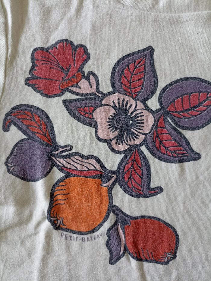 Tee-shirt Petit Bateau 6 ans - photo numéro 3