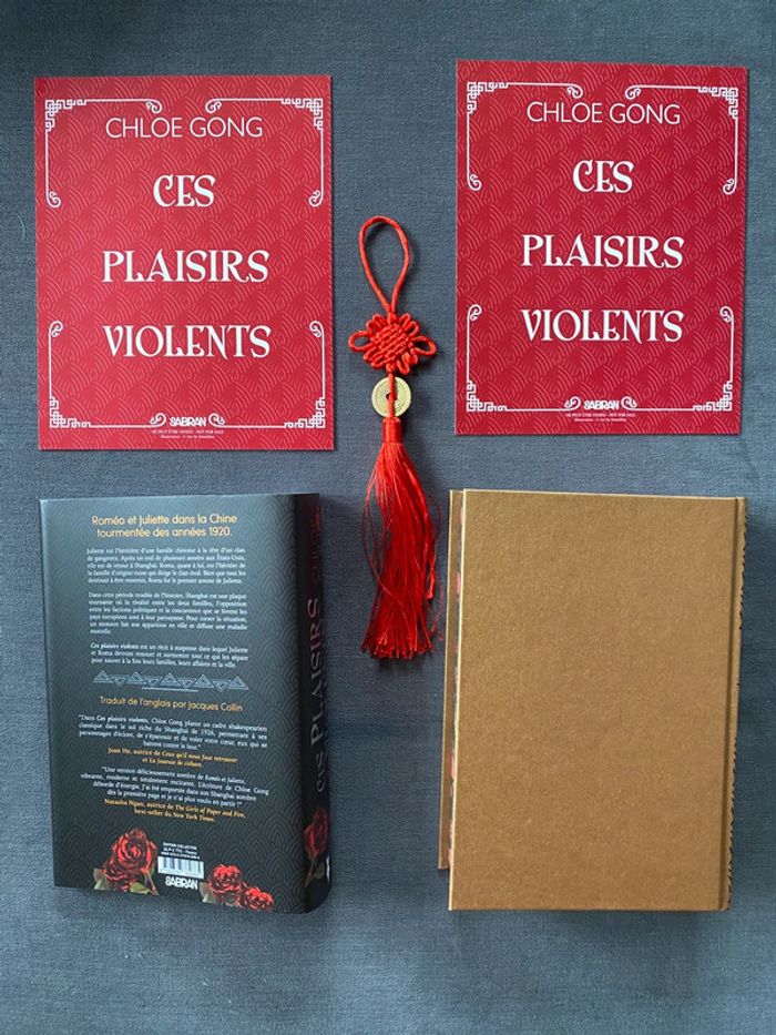 Ces plaisirs violents  relié collector - Sabran - photo numéro 2