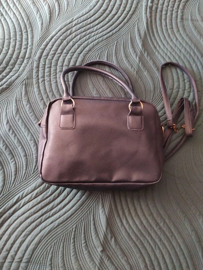 Sac à main bleu foncé - photo numéro 4