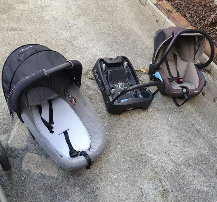 Poussette trio Bébé confort