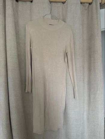 Robe longue en laine fine 