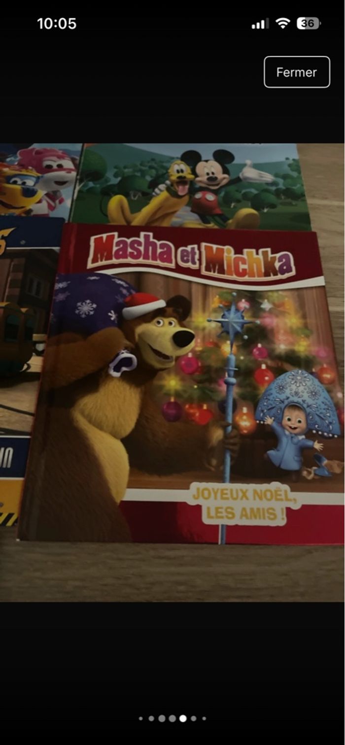 Lot 7 livres enfants