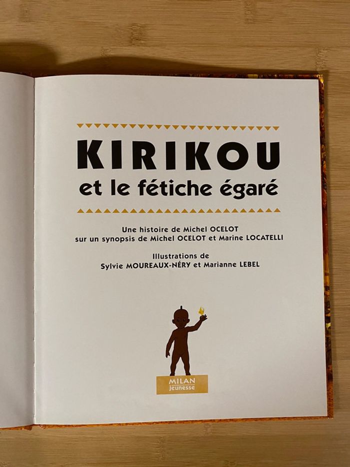 Livre Kirikou et le fétiche égaré - photo numéro 2