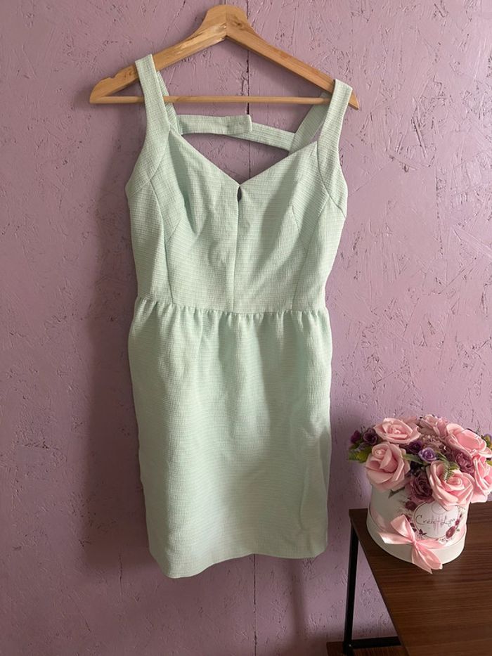 Robe verte d’eau/ turquoise  Naf Naf