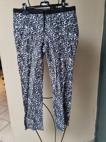 Pantalon blanc et noir