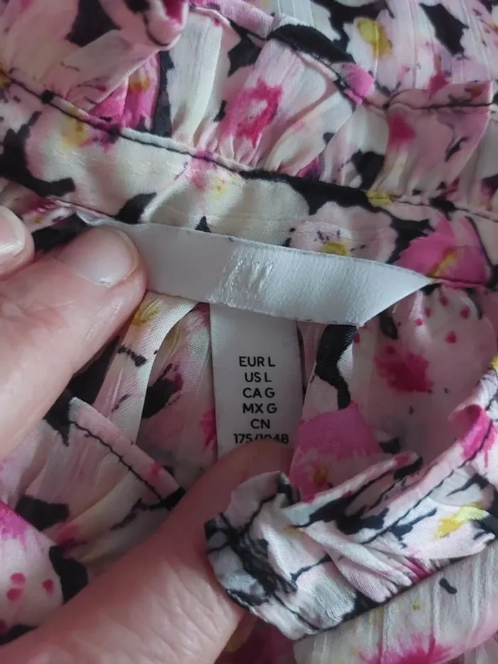 Blouse en voile légèrement satinée - photo numéro 8