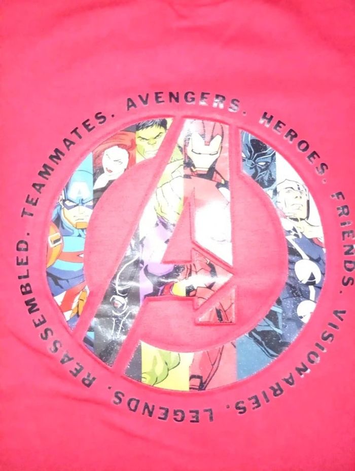 T shirt marvel garçon - photo numéro 2