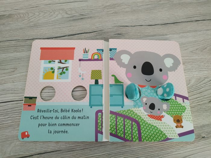 Livre marionnette un gros câlin - photo numéro 3