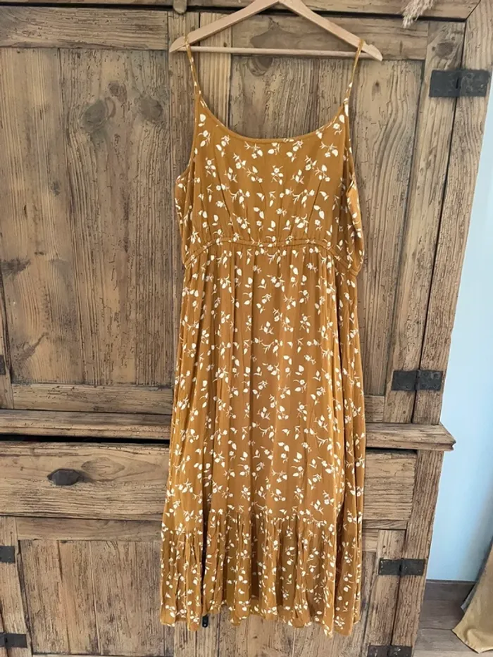 Robe cyrillus jaune moutarde - photo numéro 2