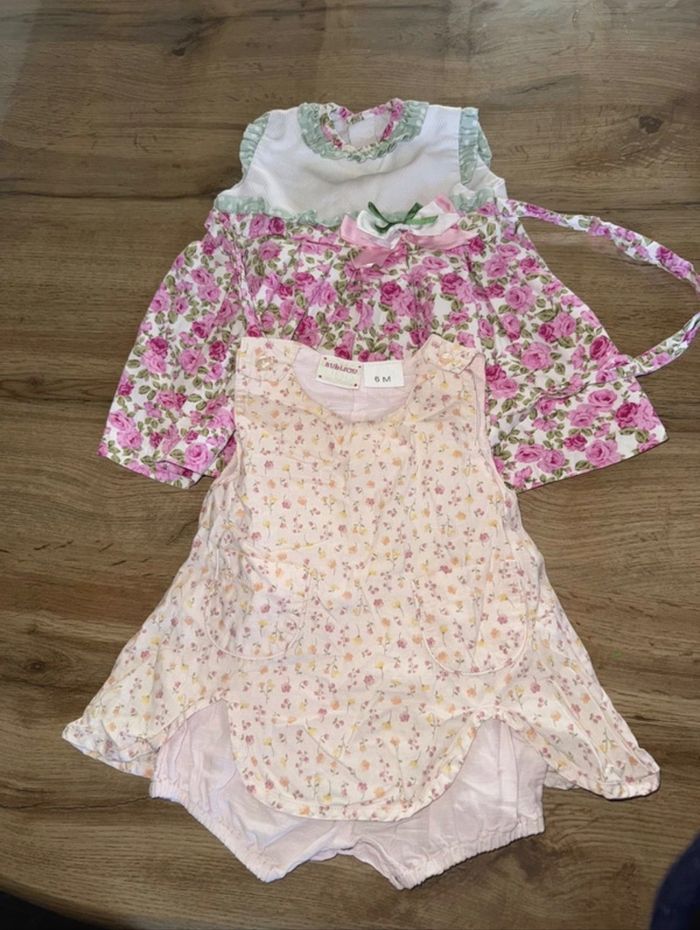 Lot de 2 robes 6mois