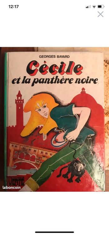 Cécile et la panthère noire