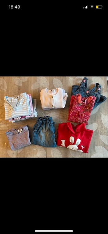 Lot vêtements bébé 6 mois