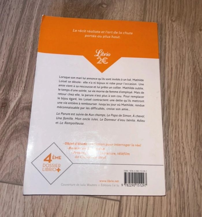 Livre « La Parure » - photo numéro 2