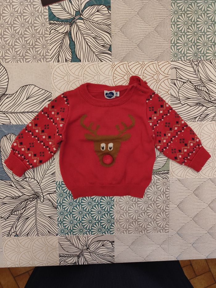 Pull Renne de Noël - photo numéro 2