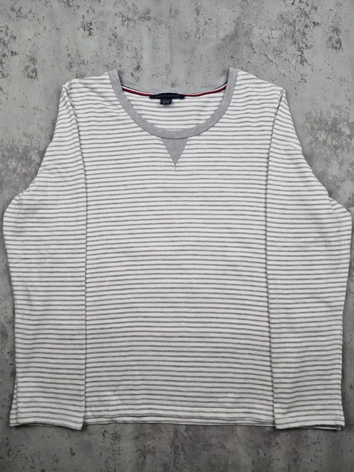 Sweat rayé Tommy Hilfiger – Taille XL/42 Femmes - photo numéro 3
