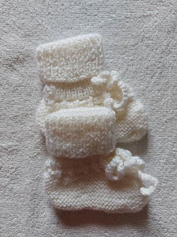 Chaussons bébé fait main