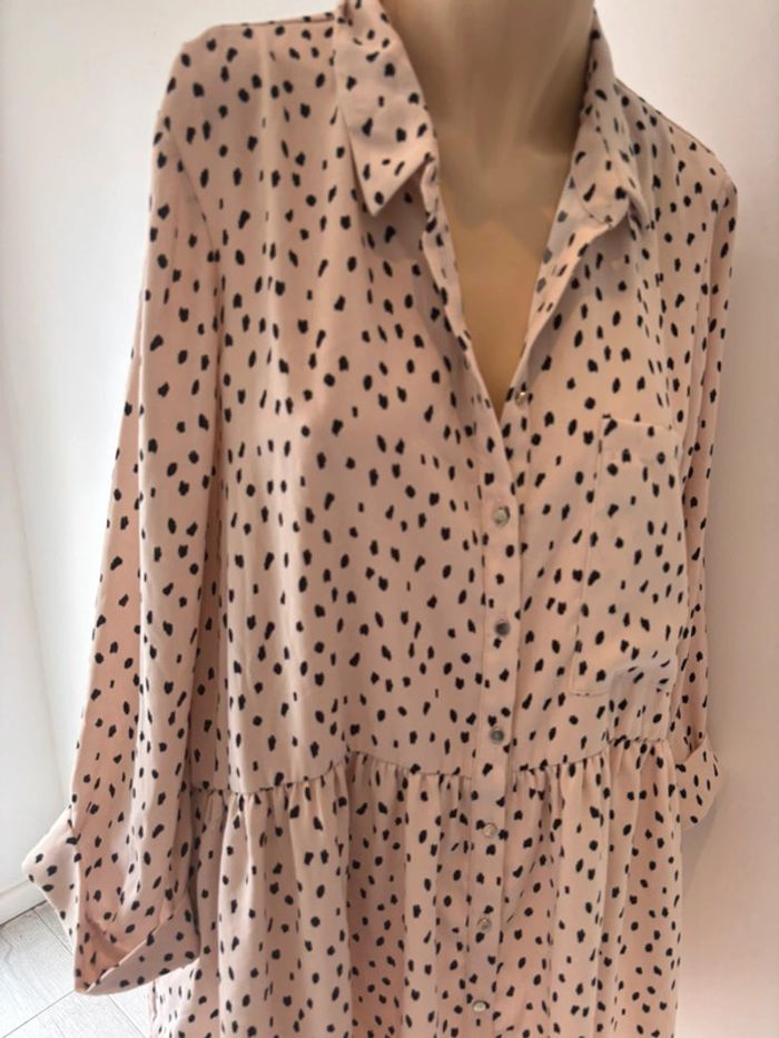 Robe rose à pois river Island - photo numéro 2